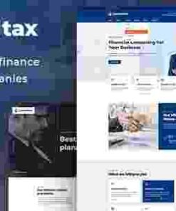 Consultax Theme GPL Financial & Consulting WordPress Theme