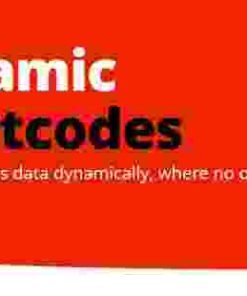 Dynamic Shortcodes GPL Show WordPress Data Dynamically