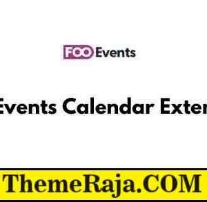 FooEvents Calendar Extension GPL Plugin