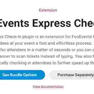 FooEvents Express Check-in Extension GPL Plugin