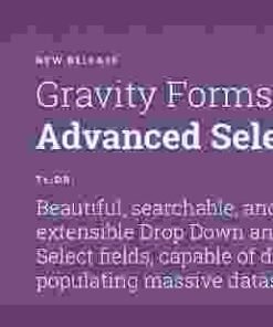 Gravity Perks Advanced Select GPL Plugin