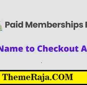 Paid Memberships Pro Add Name to Checkout Plugin