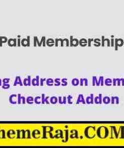Paid Memberships Pro Shipping Addon gpl