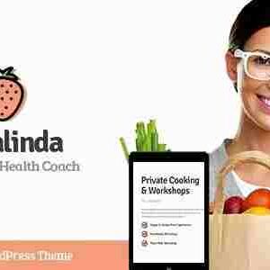 Rosalinda Theme GPL – Health Coach & Vegetarian Lifestyle Blog WordPress Theme