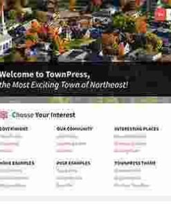 TownPress Theme GPL Municipality & Town Government WordPress Theme