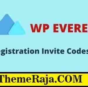 User Registration Invite Codes Addon GPL Plugin