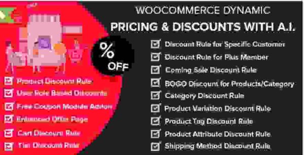 WooCommerce Dynamic Pricing & Discounts with AI GPL Plugin