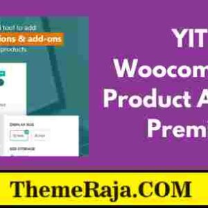 YITH Woocommerce Product Add-ons Premium GPL Plugin
