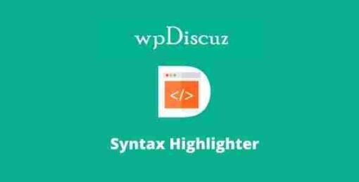 wpDiscuz Syntax Highlighter Addon 1.0.7 GPL Plugin - Best GPL Wordpress ...