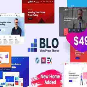 BLO Theme GPL Corporate Business WordPress Websites