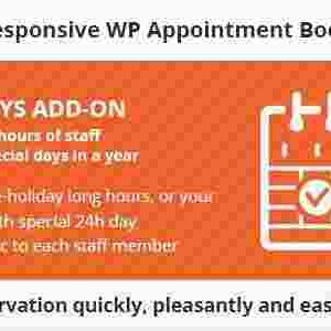 Bookly Special Days Addon GPL