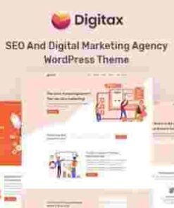 Digitax Theme GPL SEO & Digital Marketing Agency WordPress Theme