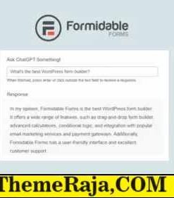 Formidable Forms AI GPL