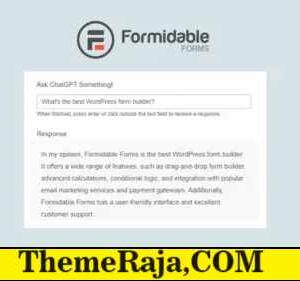 Formidable Forms AI GPL