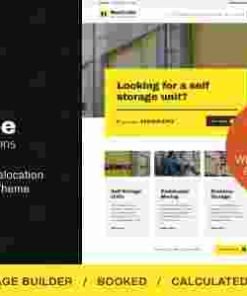 MaxCube Theme GPL Moving & Self Storage Relocation Business WordPress Theme