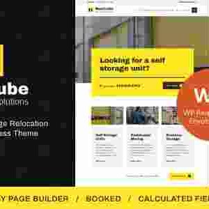 MaxCube Theme GPL Moving & Self Storage Relocation Business WordPress Theme