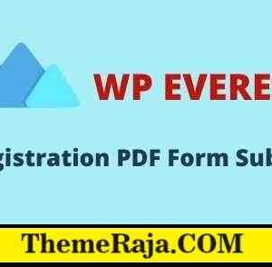 User Registration PDF Form Submission Addon GPL