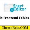 WP Sheet Editor Editable Frontend Tables 2.4.42 Addon GPL 2 WP Sheet Editor Editable Frontend Tables Addon GPL