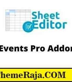 WP Sheet Editor Events Pro Addon GPL