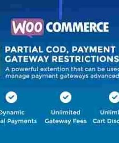 WooCommerce Partial COD GPL Payment Gateway Restrictions & Fees