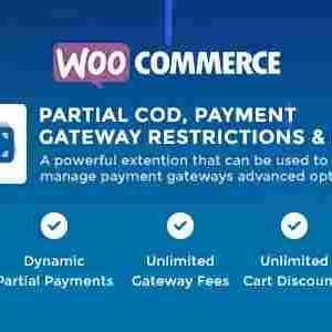 WooCommerce Partial COD GPL Payment Gateway Restrictions & Fees