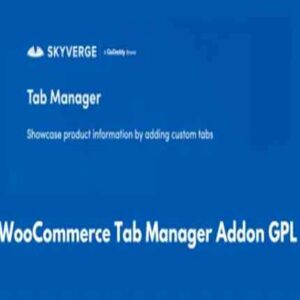 WooCommerce Tab Manager Addon GPL