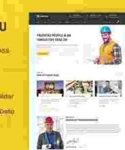 Constrau Theme GPL Construction Business WordPress Theme