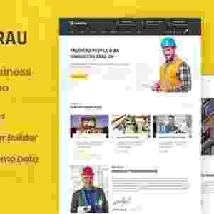 Constrau Theme GPL Construction Business WordPress Theme
