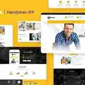 HomeFix Theme GPL Plumber, Handyman Maintenance WP Theme