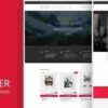 Icelander Theme GPL Portfolio & WooCommerce WordPress Theme