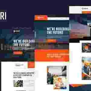 Indutri Theme GPL Factory & Industrial WordPress Theme