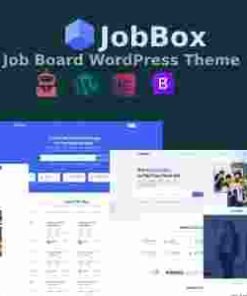 JobBox Theme GPL Job Board & Career Portal Recruitment Agency WP Theme