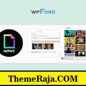 WPForo Giphy Integration GPL