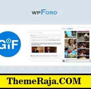 wpForo Tenor GIFs Integration GPL