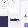 Bolby Theme GPL PortfolioCVResume WordPress Theme