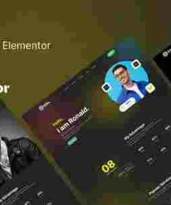 Elito Creative Portfolio Elementor Template Kit GPL
