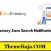 GeoDirectory Save Search Notifications GPL