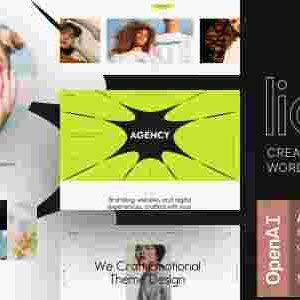 Lione Theme With License Key – Personal Portfolio for Creatives WordPress Websites