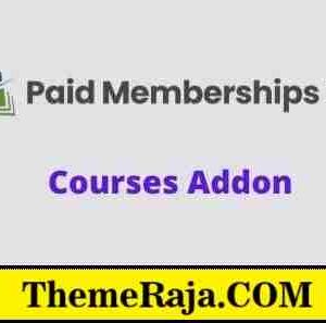 Paid Memberships Pro Courses Addon GPL