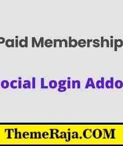 Paid Memberships Pro Social Login Addon GPL
