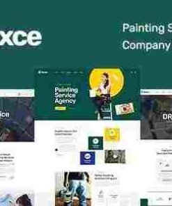 Roxce Theme GPL Painting Services WordPress Theme + RTL