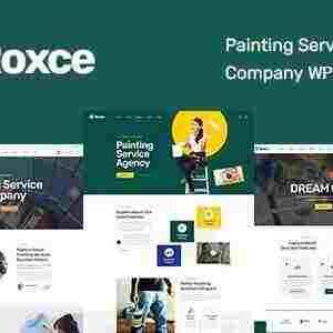 Roxce Theme GPL Painting Services WordPress Theme + RTL