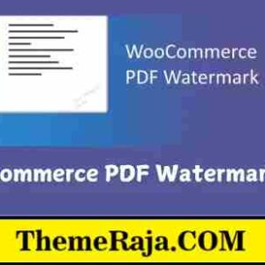 WooCommerce PDF Watermark GPL