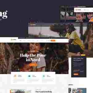Asting Theme GPL Charity & Donation WordPress Websites