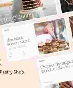 Bonbon Theme GPL – Chocolate & Pastry Shop WordPress Theme