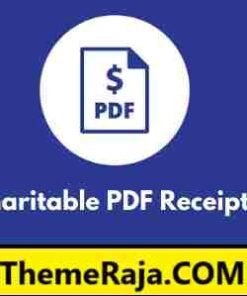 Charitable PDF Receipts GPL