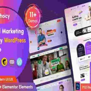 Choicy Theme GPL Digital Marketing Agency WordPress Theme