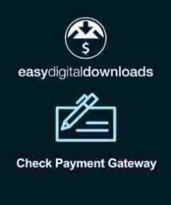 Easy Digital Downloads Check Payment Gateway Addon GPL