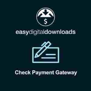Easy Digital Downloads Check Payment Gateway Addon GPL