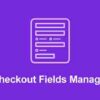 Easy Digital Downloads Checkout Fields Manager GPL